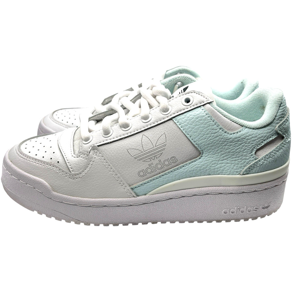 Adidas Originals Sneakers Women SZ 8.5 40.5 Forum Bold White Almost Blue GY6985